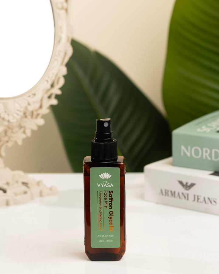 Saffron Glycolic Face Mist