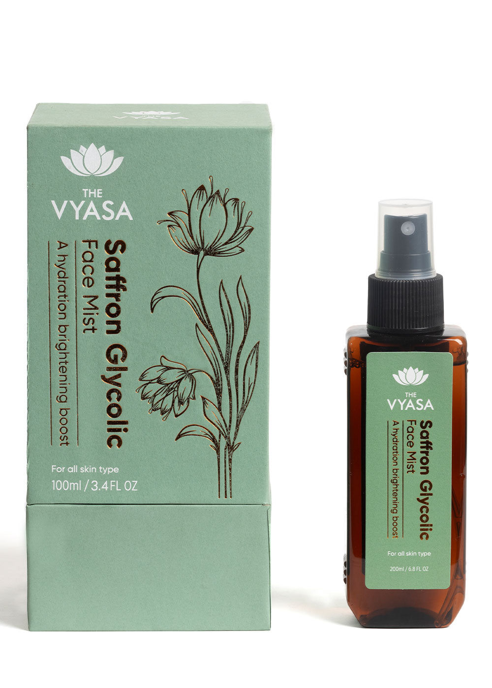 Saffron Glycolic Face Mist