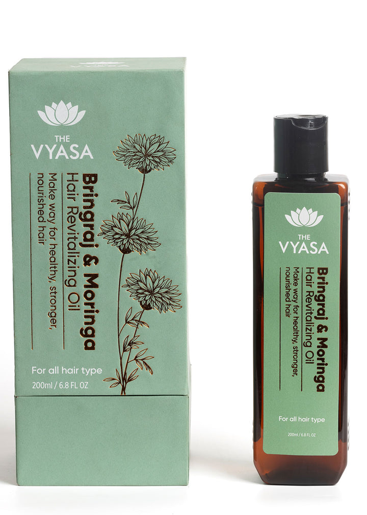 Bringraj and Moringa Hair Revitalizing Oil