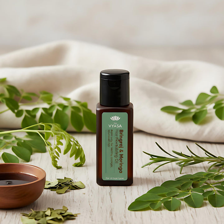 Bringraj and Moringa Hair Revitalizing Oil 36gms Travel Pack