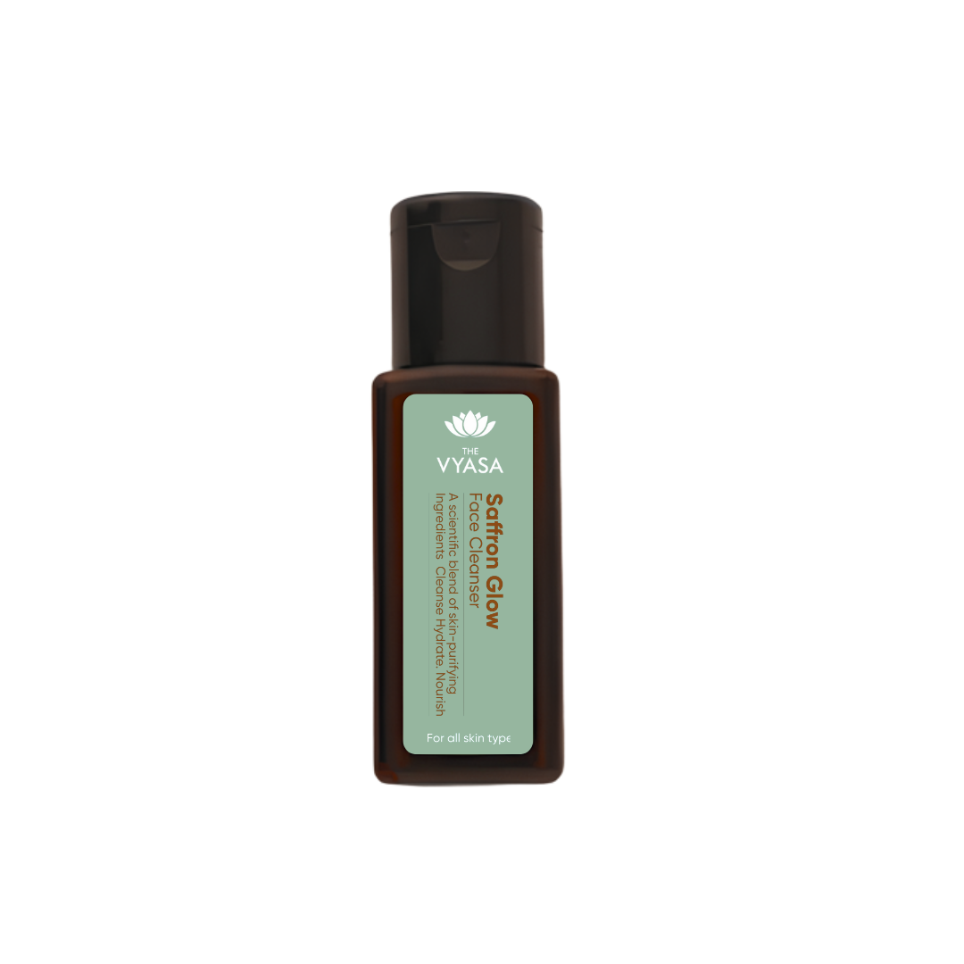 Saffron Glow Face Cleanser 40gms Travel Pack